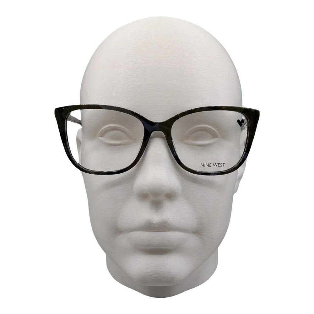 Nine West NW5248 302‎ Green Tortoise Cat Eye Eyeglasses Frames 55-17-140 New